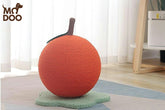 Cat Climbing Tower with Scratching Board, Compact Scratching Toys & Zesty Tangerine-Styled Scratching Ball – Space-Saving, Durable, and Playful Cat Essentials"